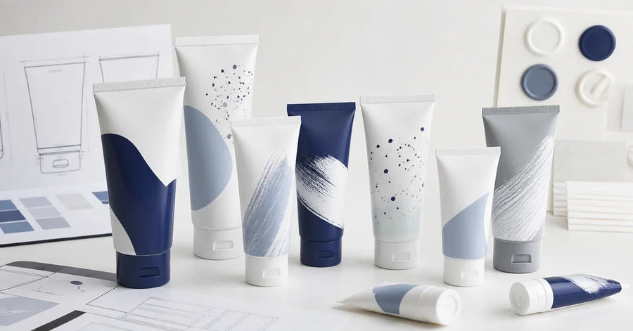 Custom cosmetic tube development from artwork to mass production
