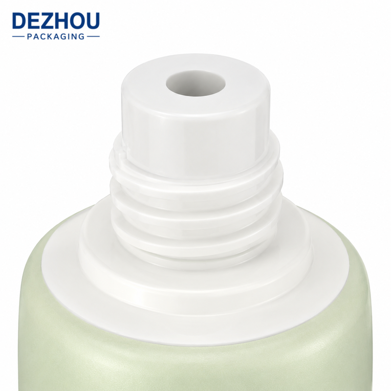 50ml gradient PE facial cleanser tube with acrylic cap