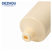 Custom PE Body Lotion Tube with Abacus-Shaped Cap for Body Care Packaging