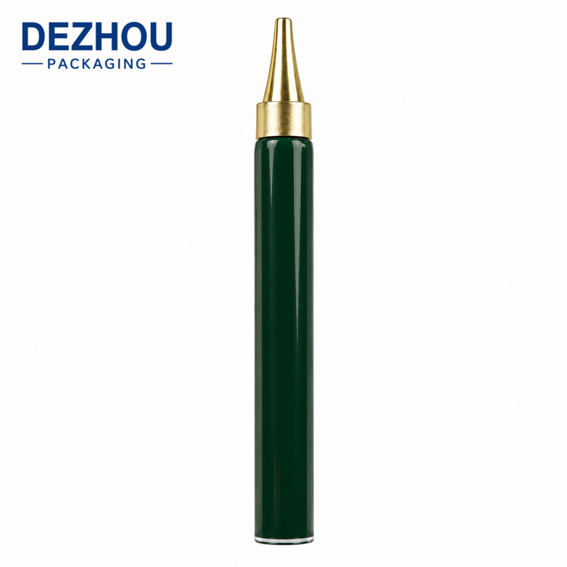 Slim ABL Eye Cream Tube with Electroplated Cap for Skincare Packaging