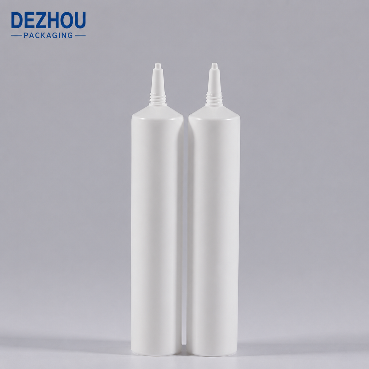 Custom Small PE Squeeze Tube with Precision Nozzle Tip for Skincare Packaging