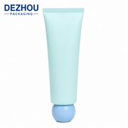 PE Cosmetic Tube with Unique Cap for Skincare Packaging