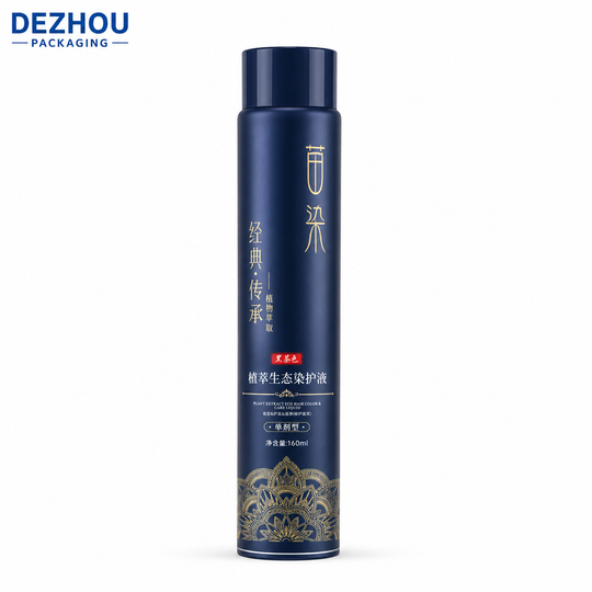 Round ABL hair color squeeze tube product