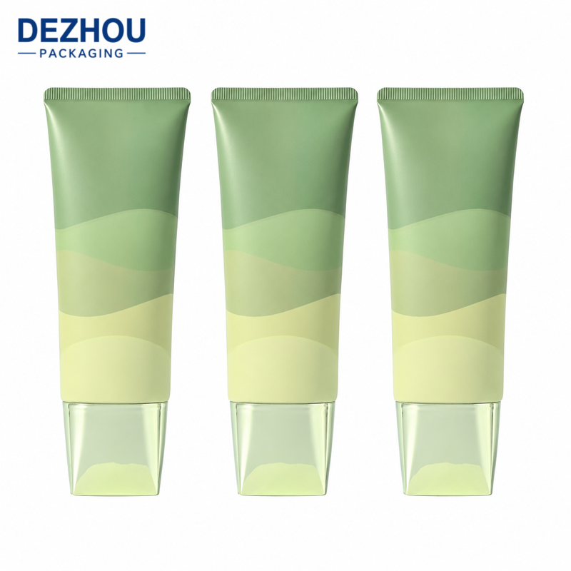 Ø28mm gradient PE face wash tube cap detail