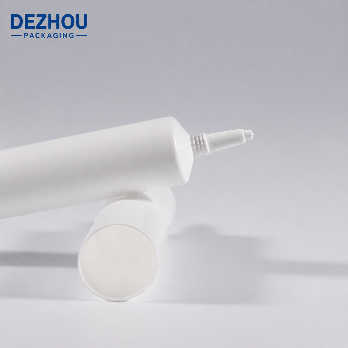 Custom Small PE Squeeze Tube with Precision Nozzle Tip for Skincare Packaging