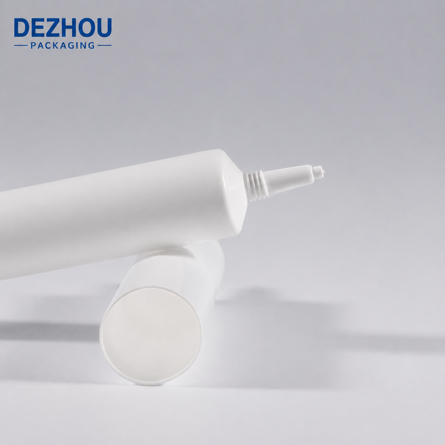 Custom Small PE Squeeze Tube with Precision Nozzle Tip for Skincare Packaging
