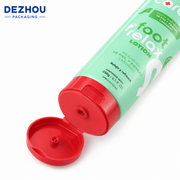 Custom 250g PE tube for foot care cream packaging