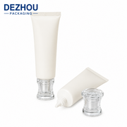 Custom Precision Tip Cosmetic Tube with Acrylic Cap for Skincare Packaging