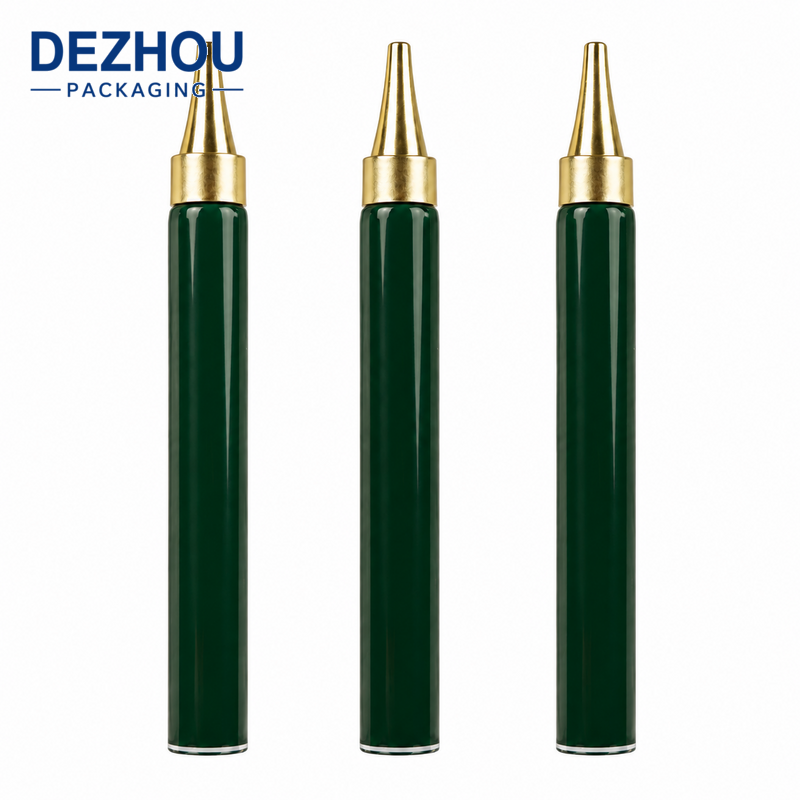 Slim ABL Eye Cream Tube with Electroplated Cap for Skincare Packaging