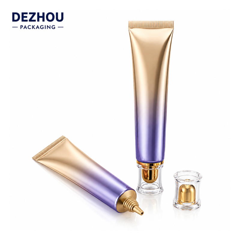 Custom 30ml eye cream squeeze tube profile