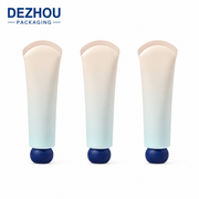 ABL skincare tube with rounded bottom design
