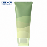 Custom printed 50ml gradient cleanser tube profile