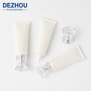 Custom Precision Tip Cosmetic Tube with Acrylic Cap for Skincare Packaging