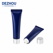 Custom printed 100ml PE cleanser tube packaging