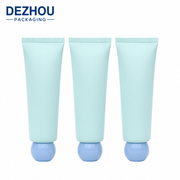 PE Cosmetic Tube with Unique Cap for Skincare Packaging