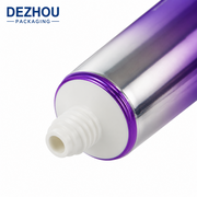 Custom High Gloss ABL Slim Waist Tube with Acrylic Cap for Skincare Packaging