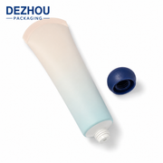 ABL skincare tube with rounded bottom design