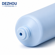 Custom Blue Flip-Top PE Tube for Facial Cleanser Packaging