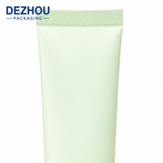 Custom PE Facial Cleanser Squeeze Tube with Unique Cap for Skincare Packaging