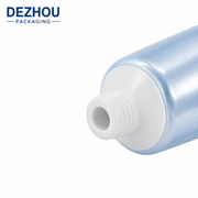 Custom Metallic ABL Cosmetic Tube with Acrylic Cap for Premium Skincare Packaging