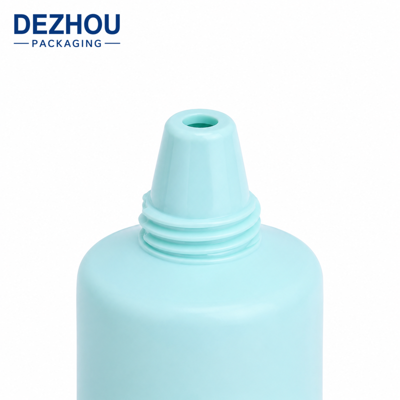PE Cosmetic Tube with Unique Cap for Skincare Packaging
