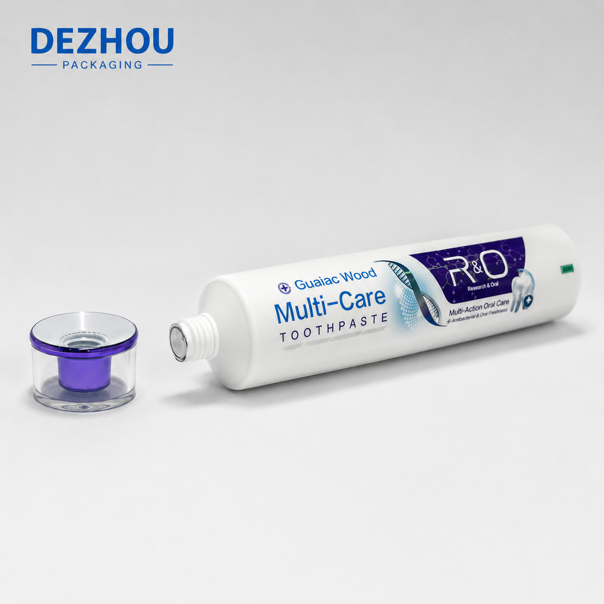 Premium ABL laminated toothpaste tube with acrylic cap