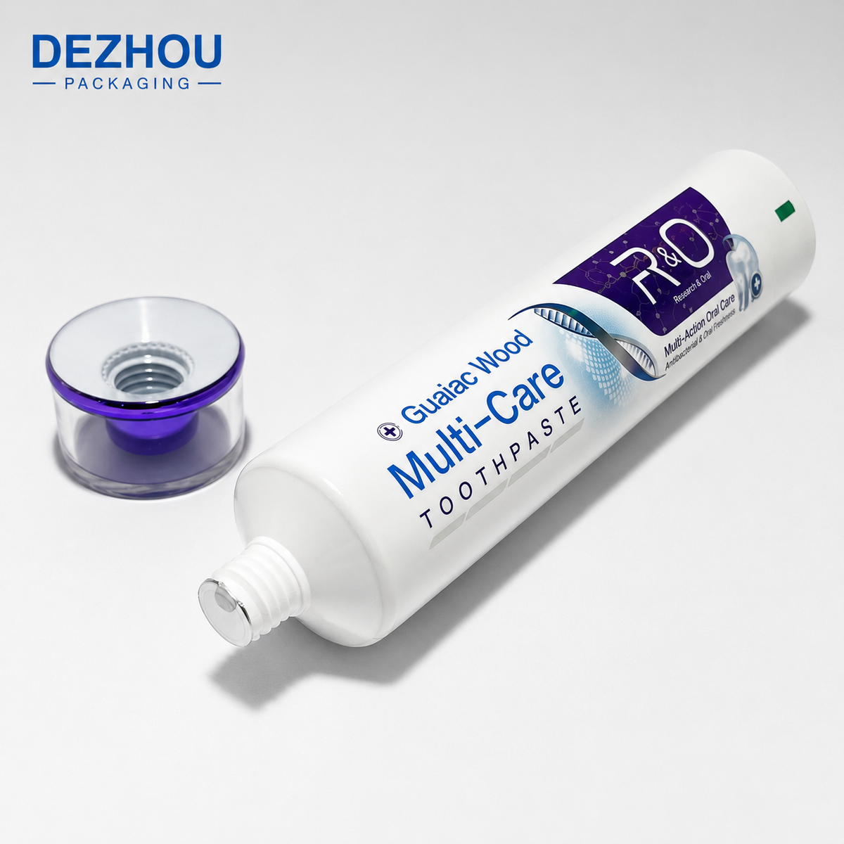Premium ABL laminated toothpaste tube with acrylic cap