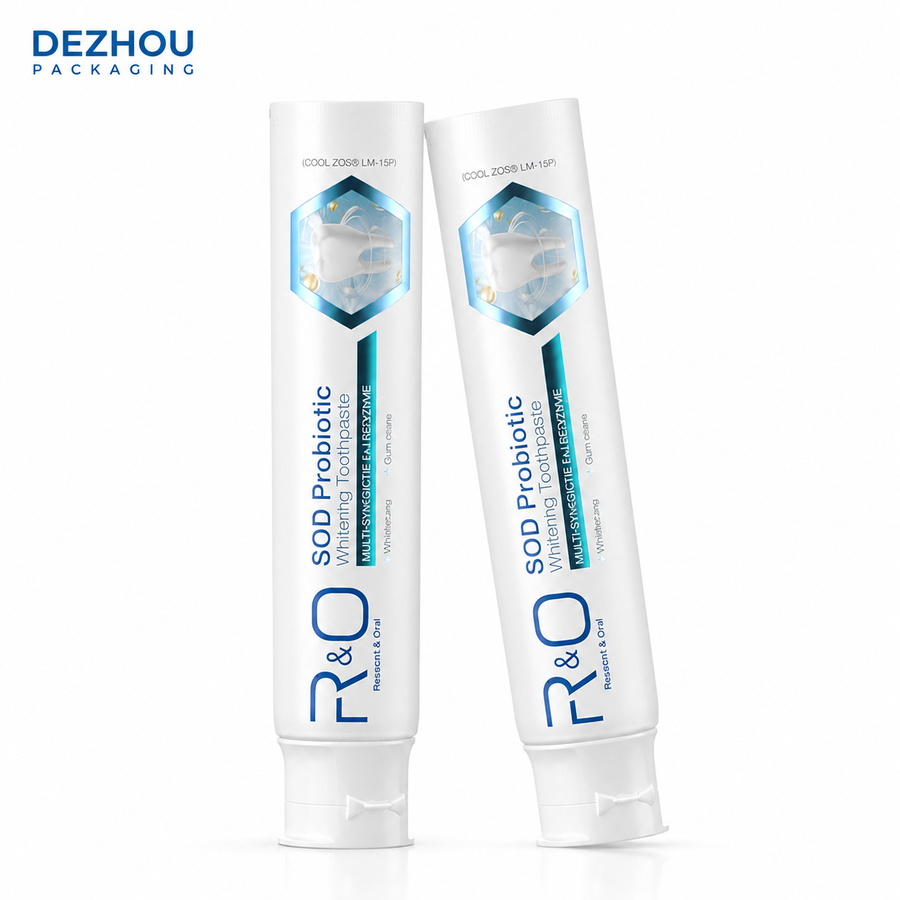 Ø35mm custom printed ABL toothpaste tube