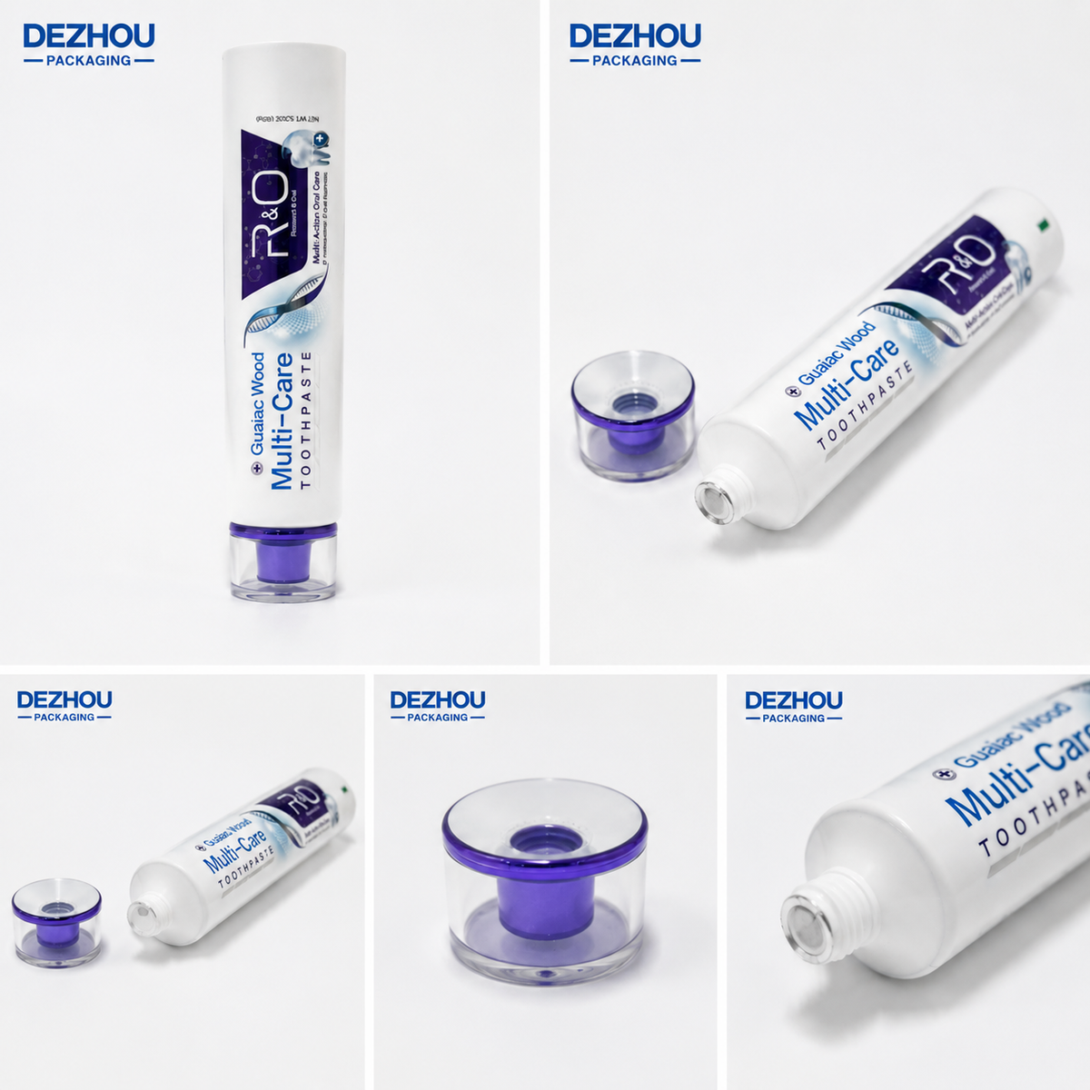 Premium ABL laminated toothpaste tube with acrylic cap