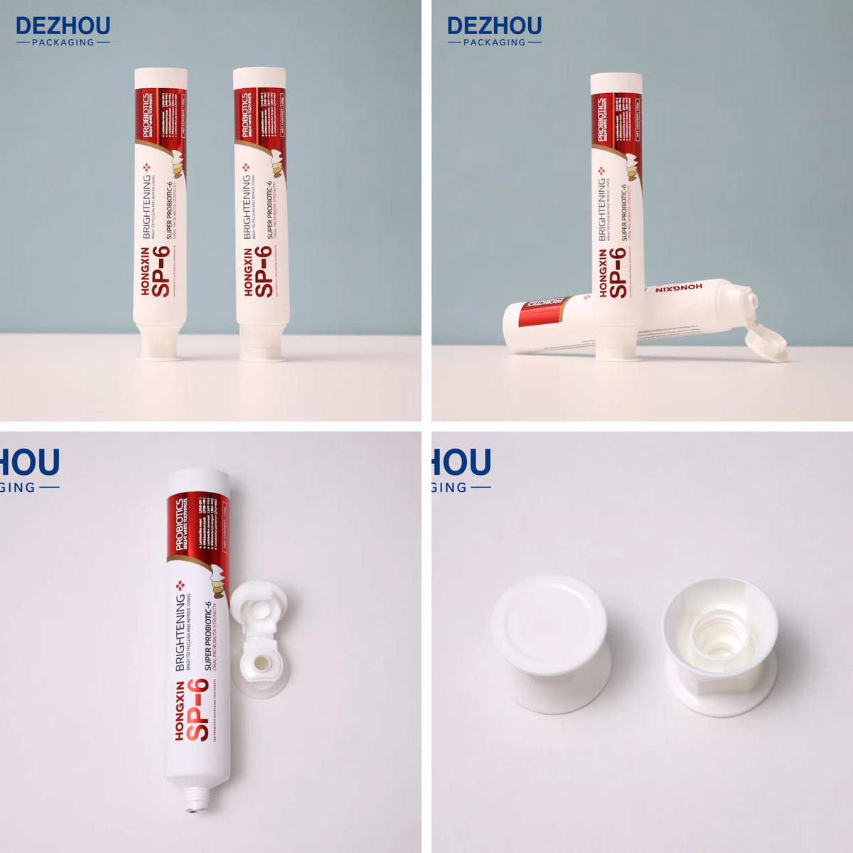 Custom ABL laminated toothpaste tube for OEM oral care packaging