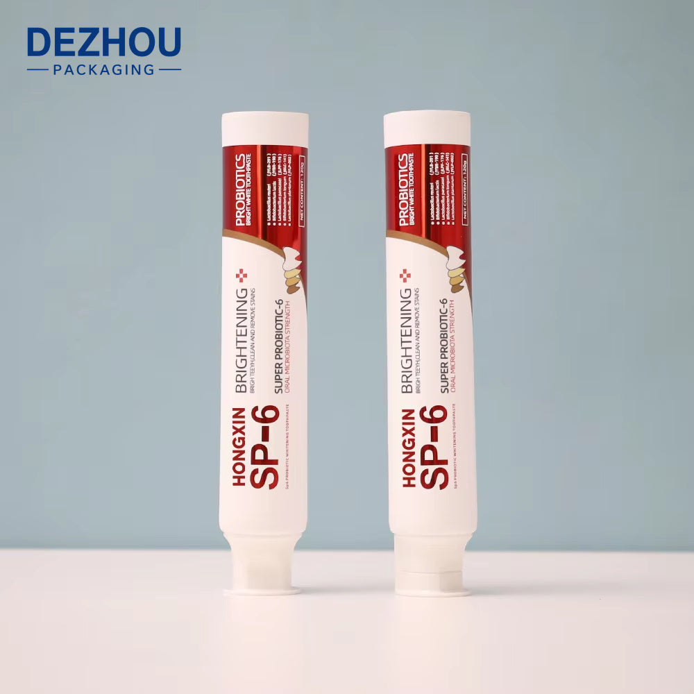 ABL toothpaste squeeze tube packaging by application