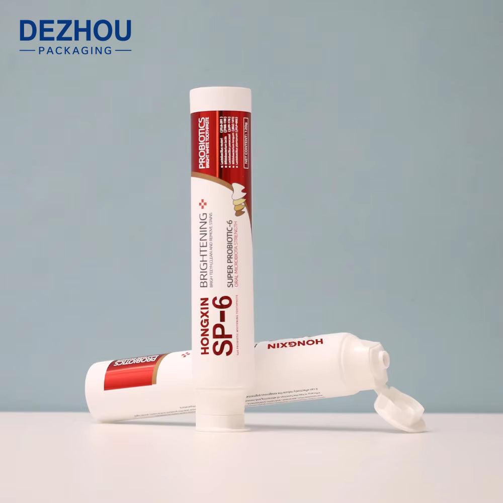 Custom ABL laminated toothpaste tube for OEM oral care packaging