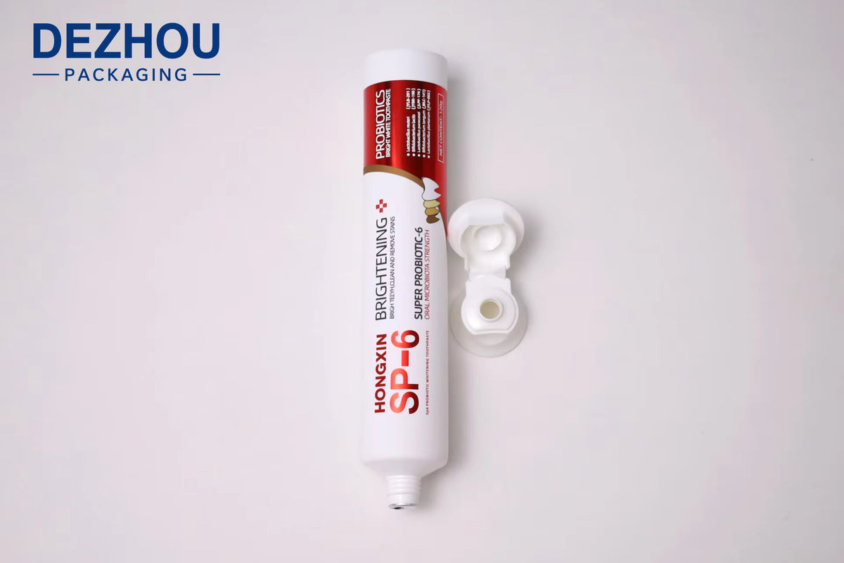 Custom ABL laminated toothpaste tube for OEM oral care packaging