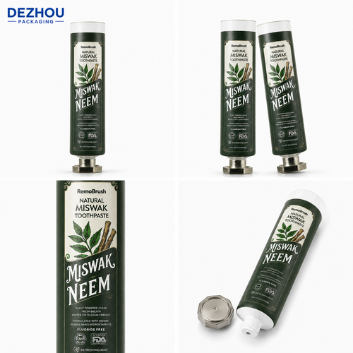 100g ABL toothpaste tube with hexagonal cap