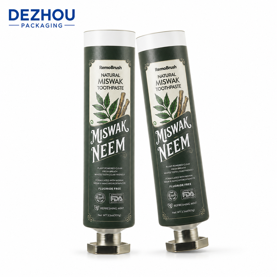 100g ABL toothpaste tube with hexagonal cap