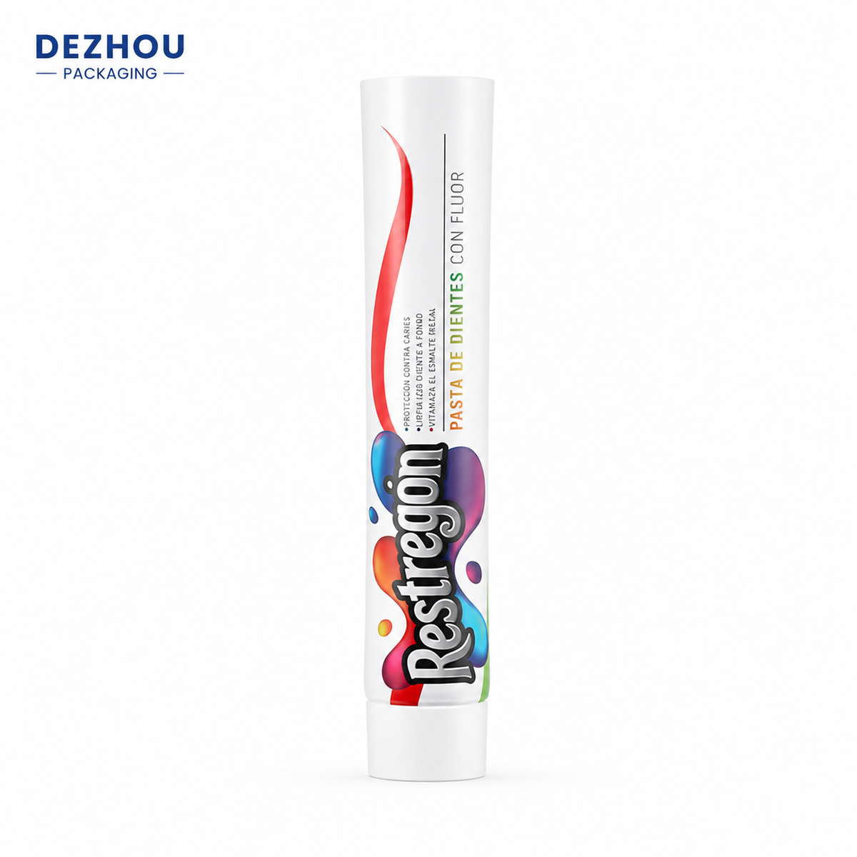 White ABL laminated tube for toothpaste packaging