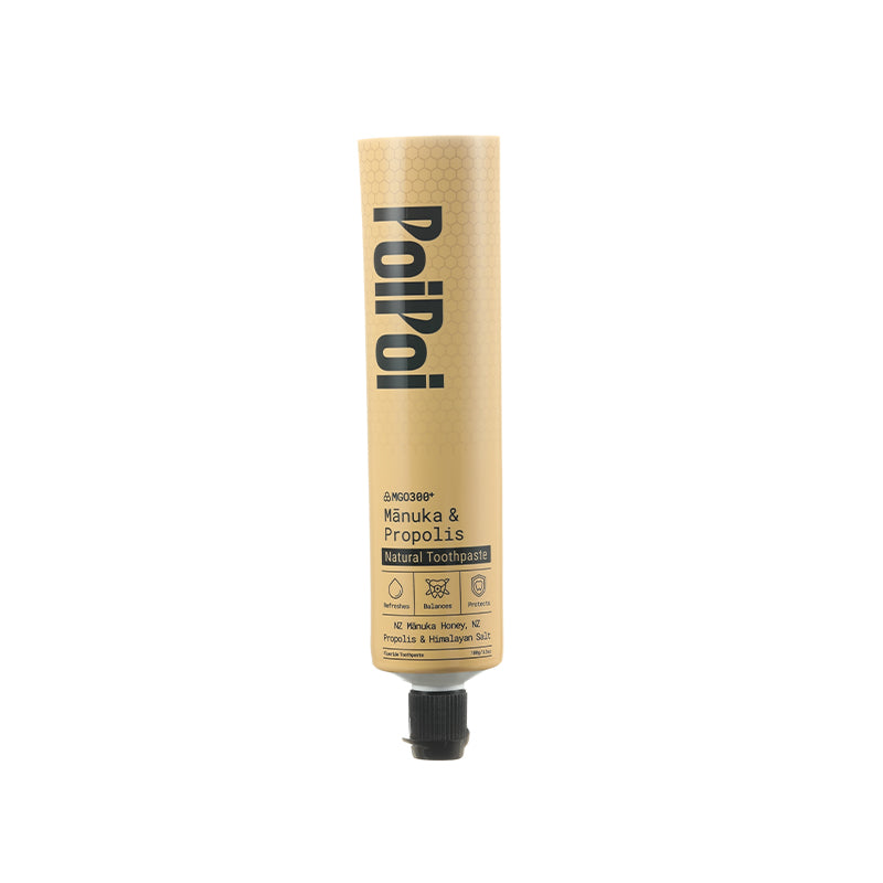Manuka propolis toothpaste tube