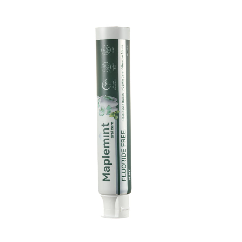 Mint oral care tube